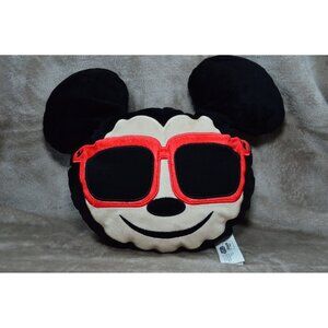 Mickey Mouse Disney Emoji Head Plush Pillow Stuffed Animal Toy Plushie Summer
